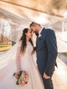 Hochzeitsfotografie im Barock-Pavillon